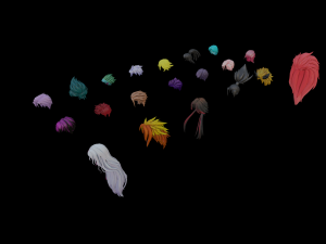 20 Stylized Male Hair Models Pack 1 - Low Poly Modèle 3D