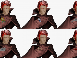 20 Stylized Mask Models Pack 1 - Low Poly 3D Model