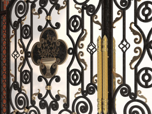 Forge door Modèle 3D