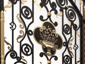 Forge door Modèle 3D