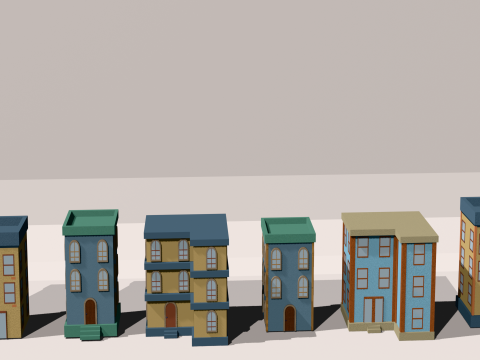 Low poly cartoon buildings 3D मॉडल