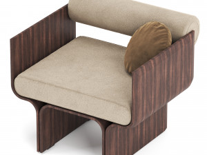 Armchair by GallottiRadice Modelo 3D