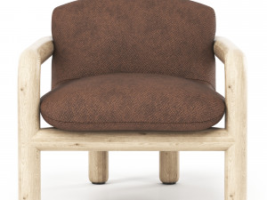 Armchair by Benson Model 3D