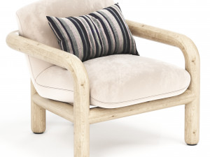 Armchair by Benson Model 3D