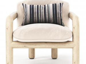 Armchair by Benson Model 3D