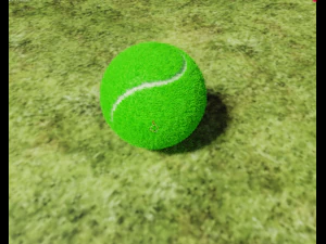 Tennis ball 3D Model