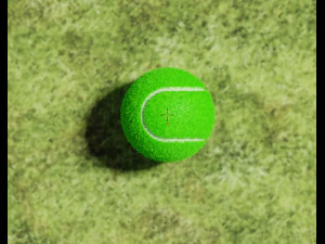 Tennis ball 3D Model