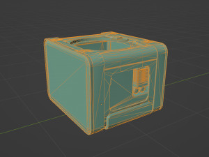 SciFi Roof Vent Props 3D Model