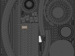 SciFi Roof Vent Props 3D Model