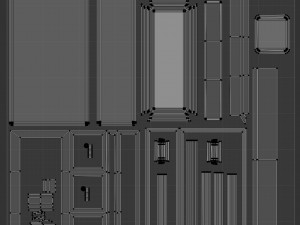 SciFi Modular Level Modelo 3D