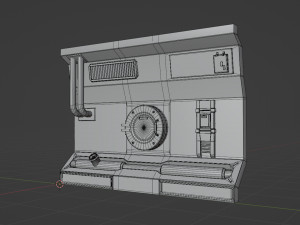 SciFi Modular Level Modelo 3D