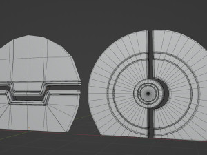 Modular SciFi Level 3D-Modell