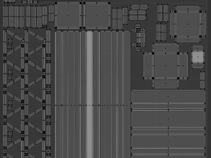 Stazione lunare modulare Modello 3D