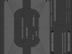 Stazione lunare modulare Modello 3D