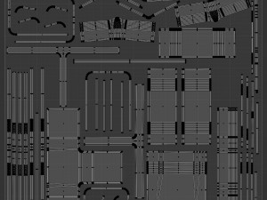 Modular Moon Station 3D Model