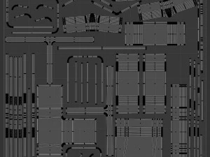 Stazione lunare modulare Modello 3D