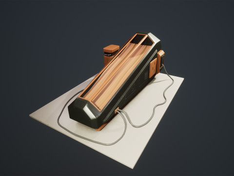 SciFi Cryo Chambers 3D 모델