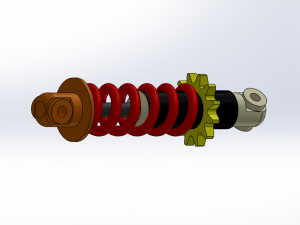 Shock absorber 3D Model