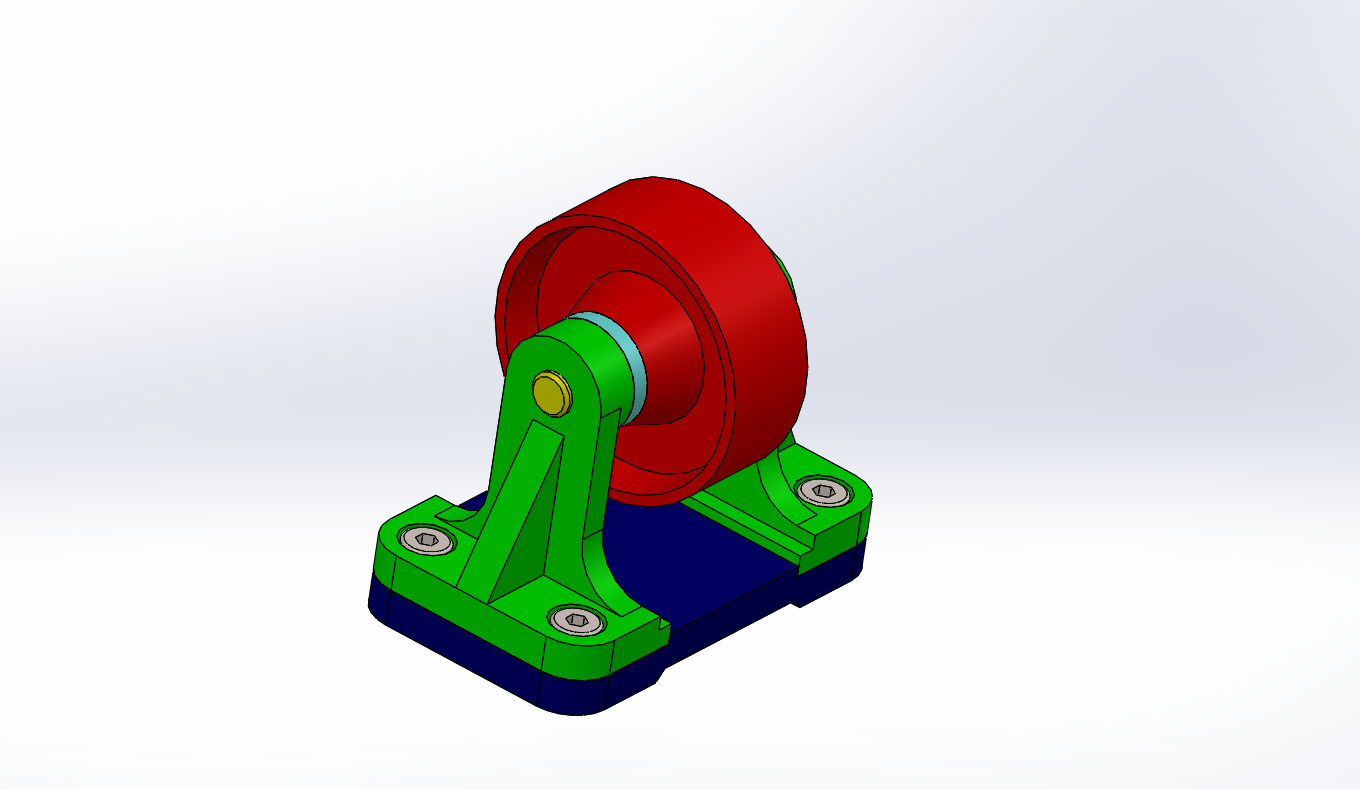 Roller hemming tool 3D model