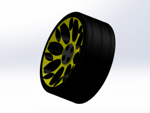Cars wheel Modelo 3D