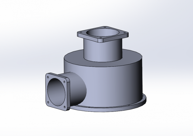 Reducer body 3D Model .c4d .max .obj .3ds .fbx .stl .blend