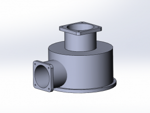 Reducer body 3D Model