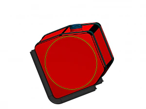 Serbatoio del carburante per camion Modello 3D