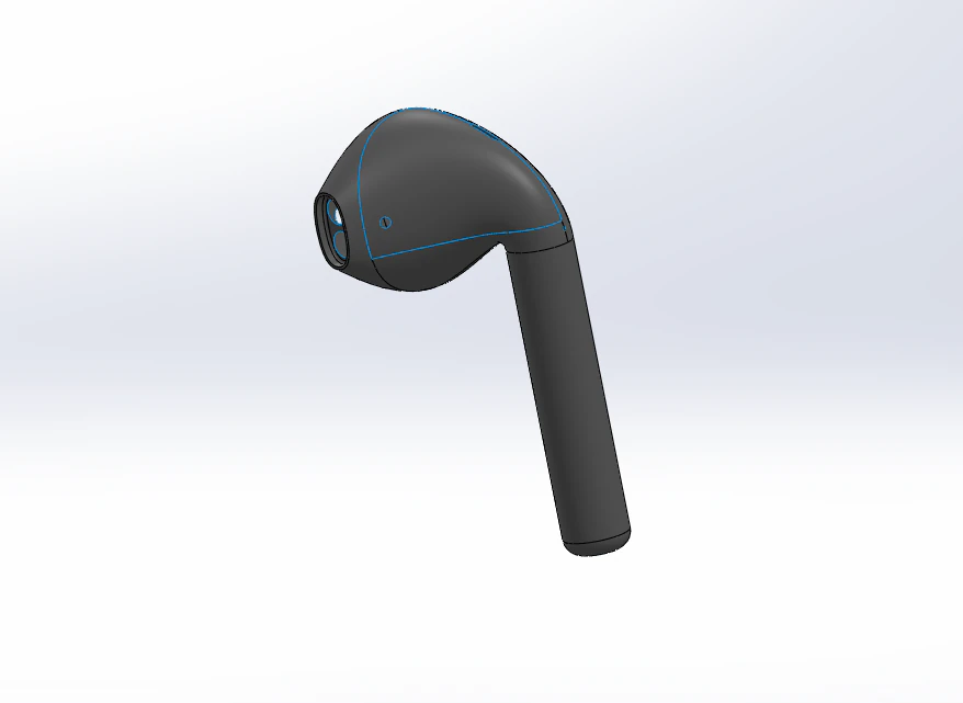 Airpods 3D Model .c4d .max .obj .3ds .fbx .stl .blend 
