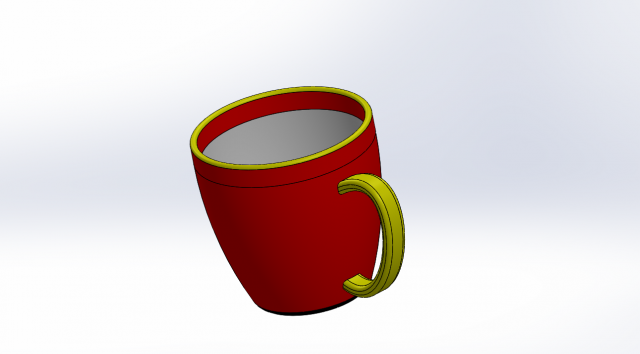 Cup 3D Модель .c4d .max .obj .3ds .fbx .stl .blend 
