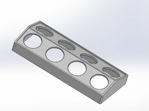 Piatto per uova nel frigorifero Modello 3D