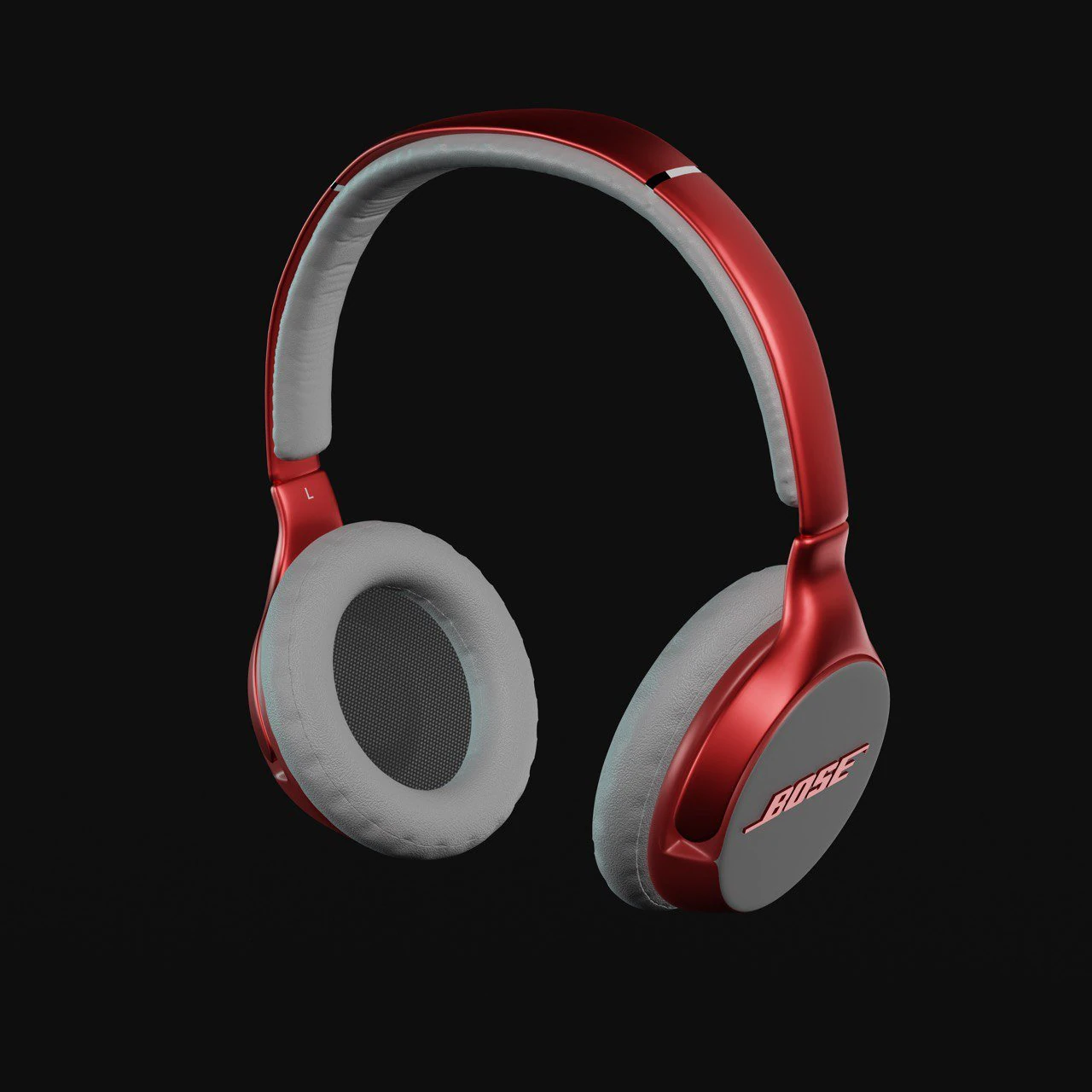 Bose headphones 3D Model .c4d .max .obj .3ds .fbx .stl .blend 