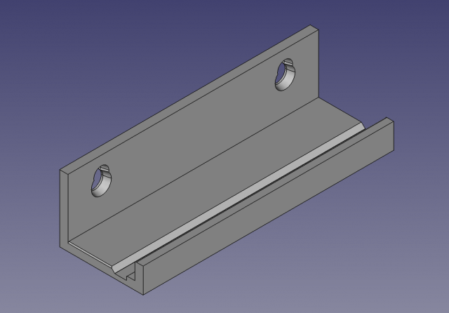 Vinyl Wall Mount 3D Print Model .c4d .max .obj .3ds .fbx .stl .blend 