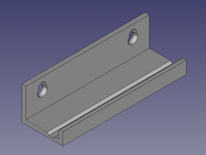 Vinyl Wall Mount 3D Print Model