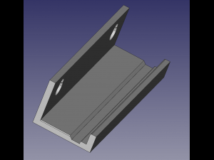 Vinyl Wall Mount 3D Print Model