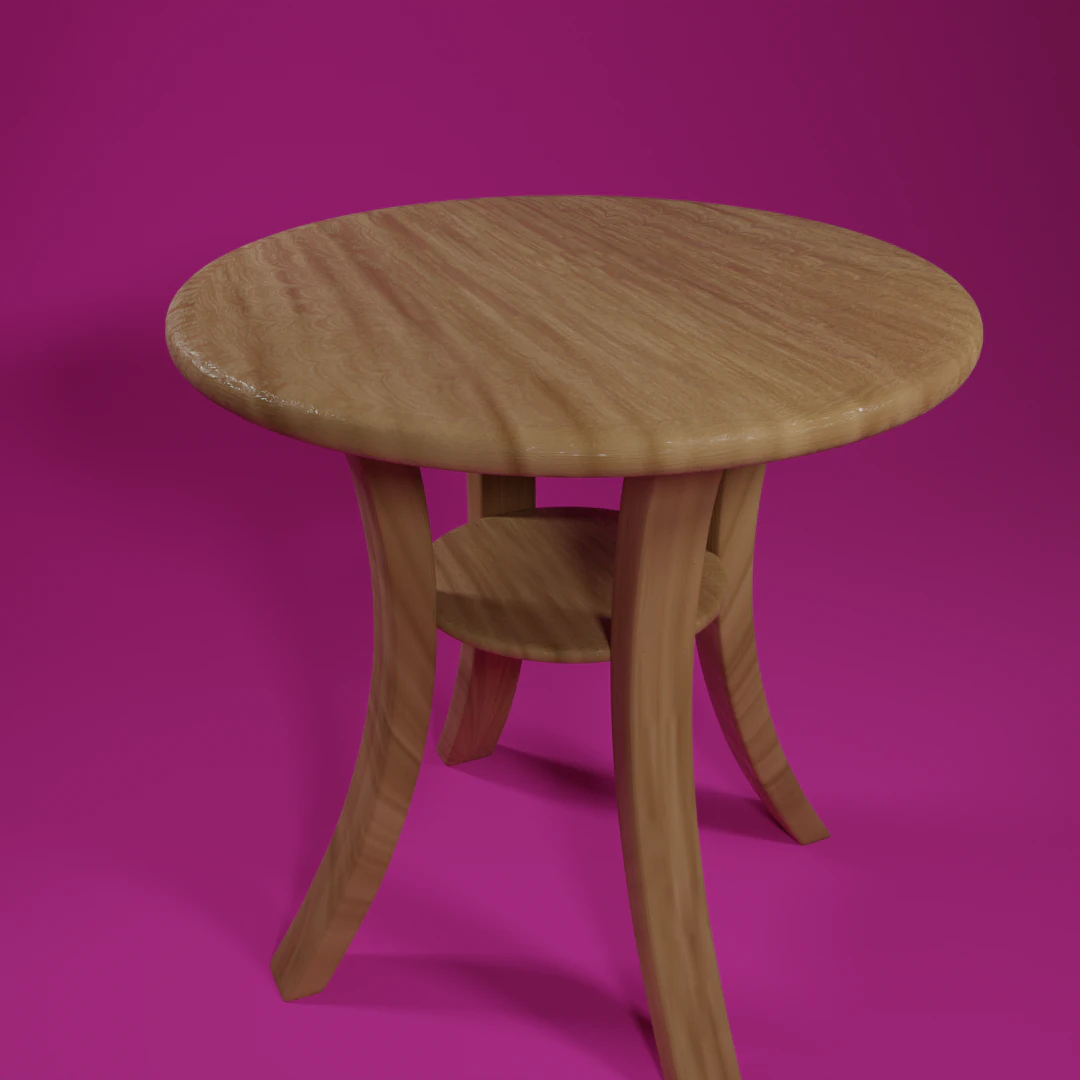 Table 3D Model .c4d .max .obj .3ds .fbx .stl .blend 
