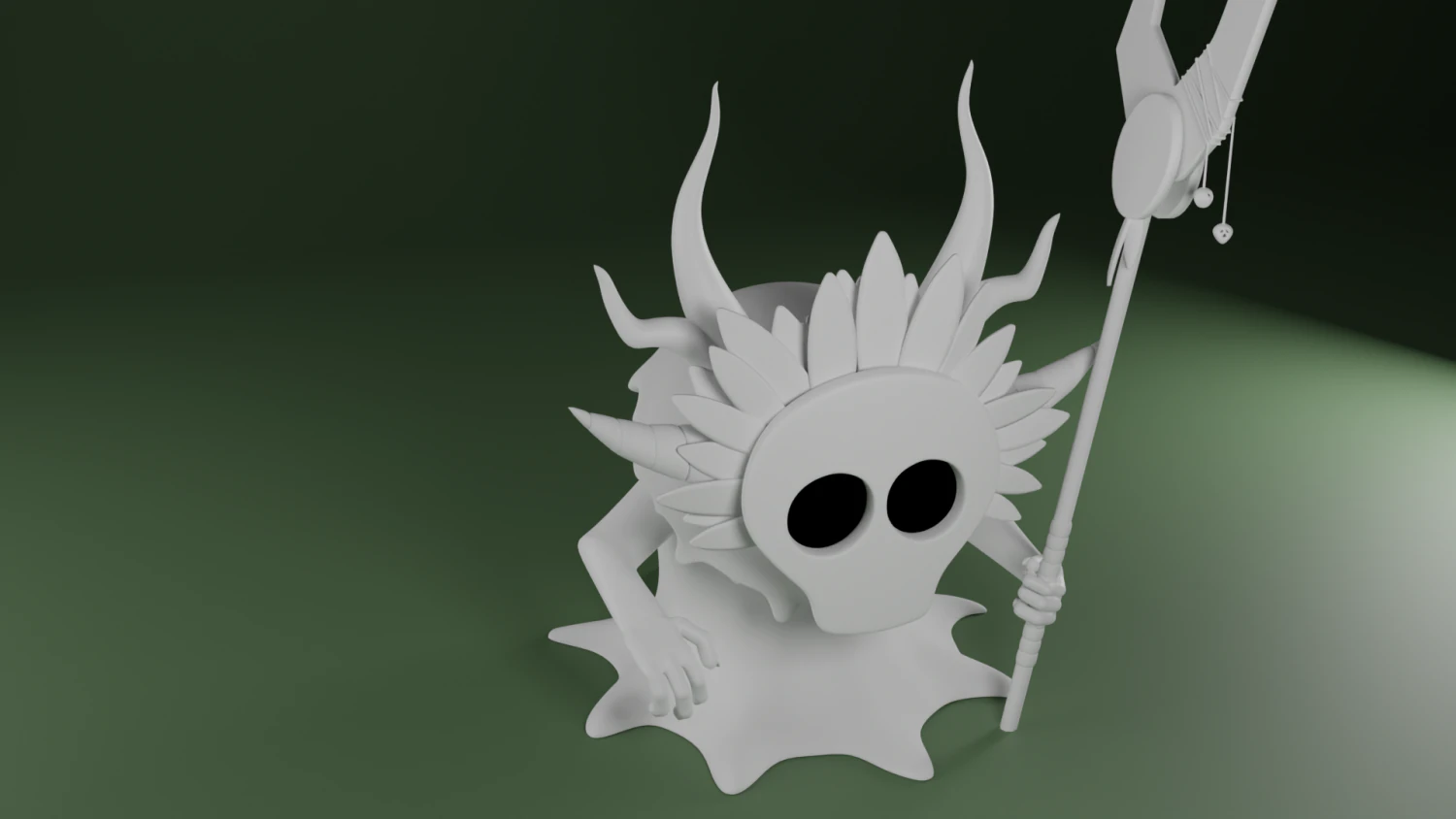 Sorcerer 3D Model .c4d .max .obj .3ds .fbx .stl .blend 