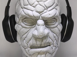 Golem Headphones Support 3D Print Model