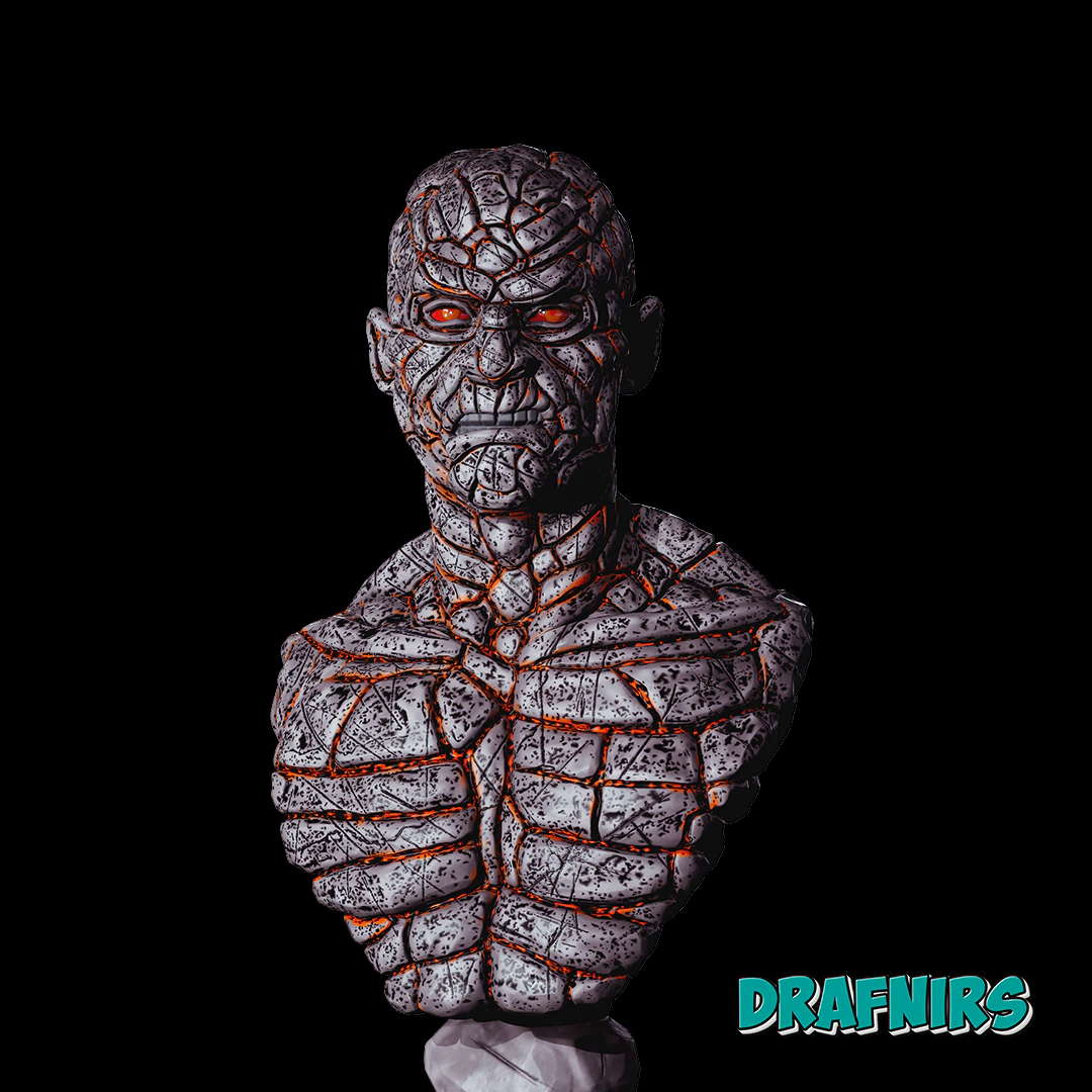 GOLEM MINIATURE 3D Print Model .c4d .max .obj .3ds .fbx .stl .blend 