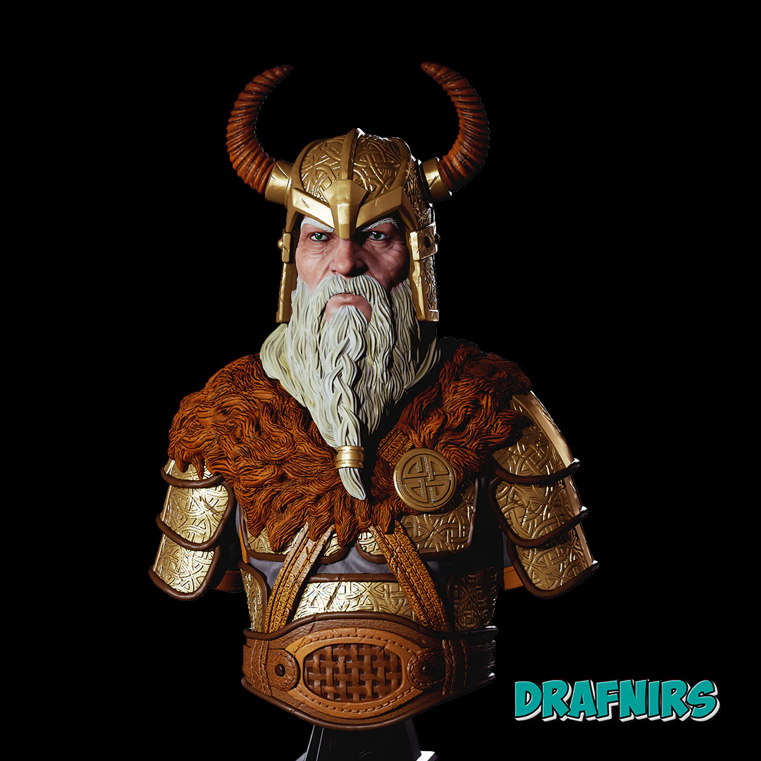 KING ARIC MINIATURE 3D Print Model .c4d .max .obj .3ds .fbx .stl .blend 