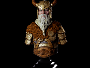 KING ARIC MINIATURE Model Cetak 3D