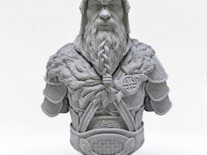 KING ARIC MINIATURE Model Cetak 3D