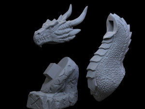 DRAGON DRAFNIR MINIATURE 3D Baskı Modeli
