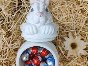 EASTER BUNNY EGG POT 3D Baskı Modeli