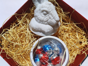 EASTER BUNNY EGG POT 3D Baskı Modeli