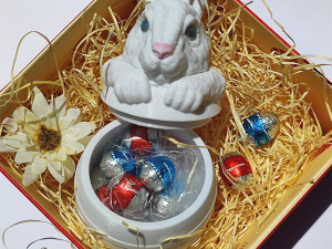 EASTER BUNNY EGG POT 3D Baskı Modeli
