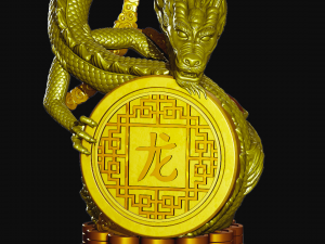 LONG - FORTUNE DRAGON 3D Baskı Modeli