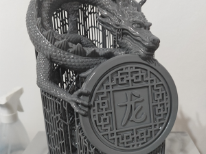 LONG - FORTUNE DRAGON 3D Baskı Modeli