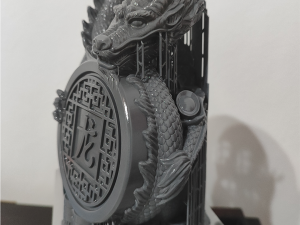 LONG - FORTUNE DRAGON 3D Baskı Modeli