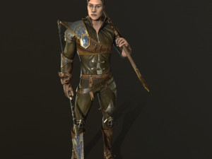 Warrior 3D मॉडल