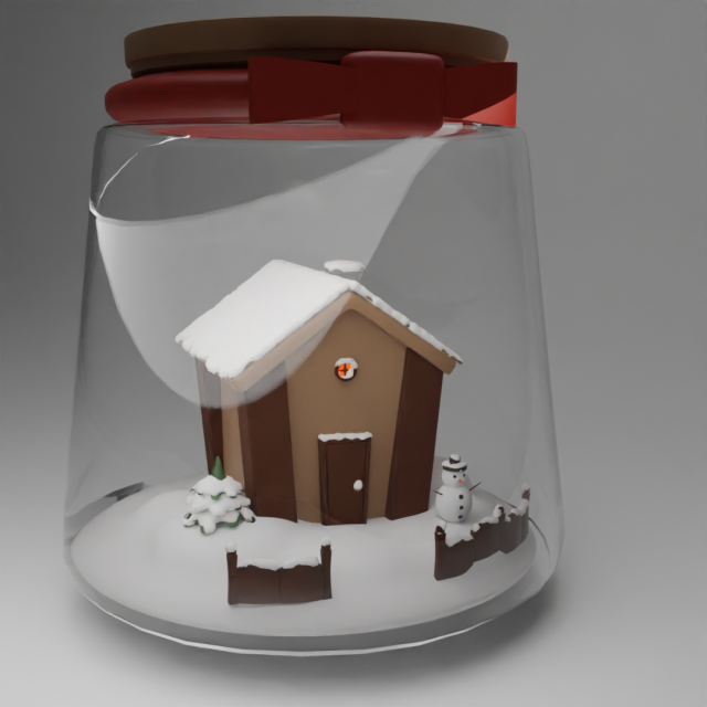 Cartoon winter house 3D Modell .c4d .max .obj .3ds .fbx .stl .blend